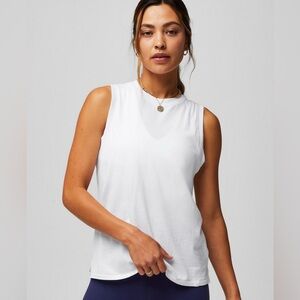 Fabletics White Muscle Tank